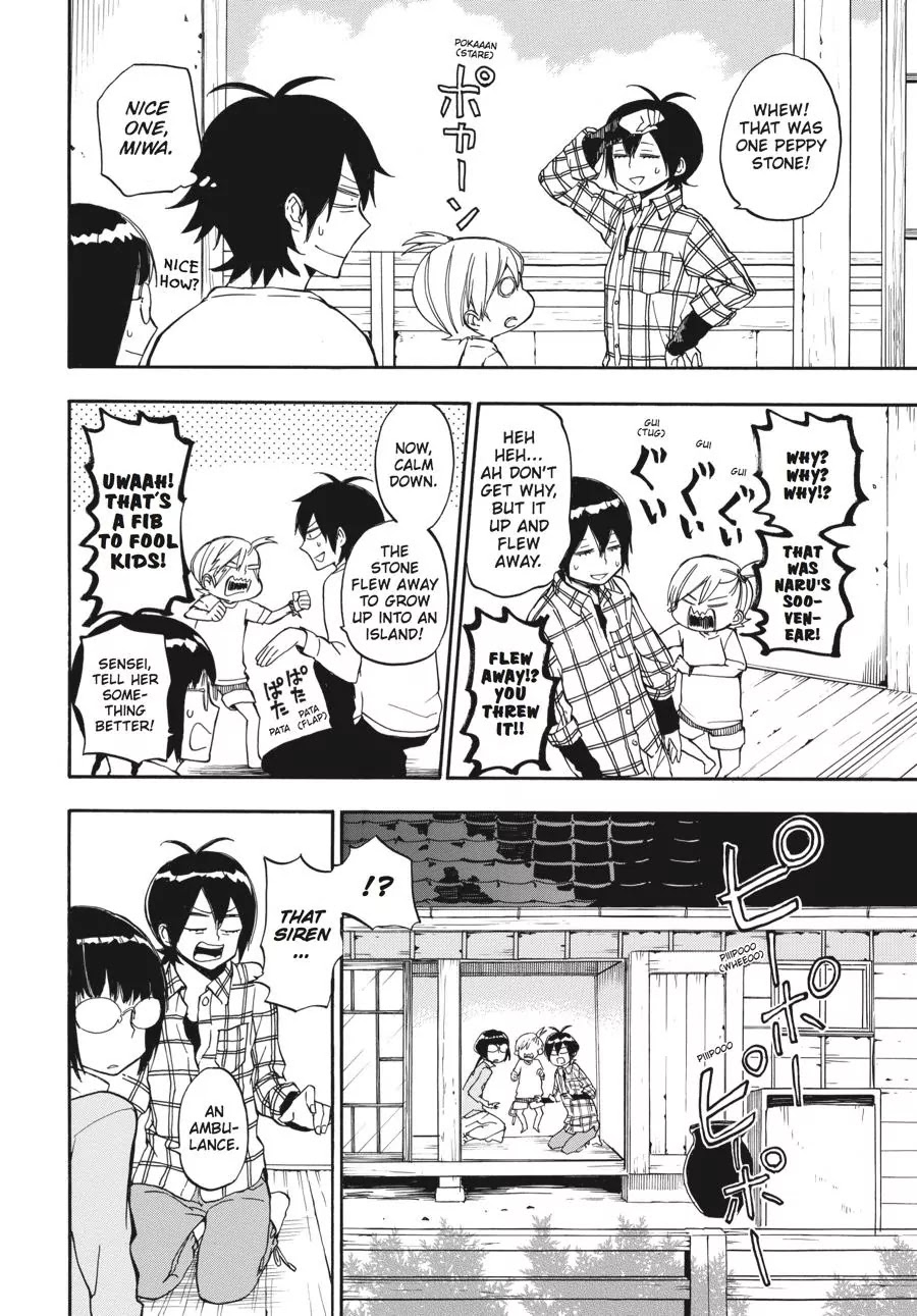 Barakamon Chapter 66 page 12 - Chapter 66: Kichikuru/I'll Listen