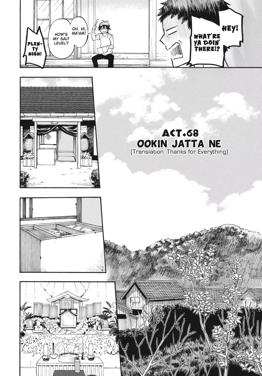 Barakamon Chapter 68 page 2 - Chapter 68: Ookin Jatta Ne/Thanks for Everything