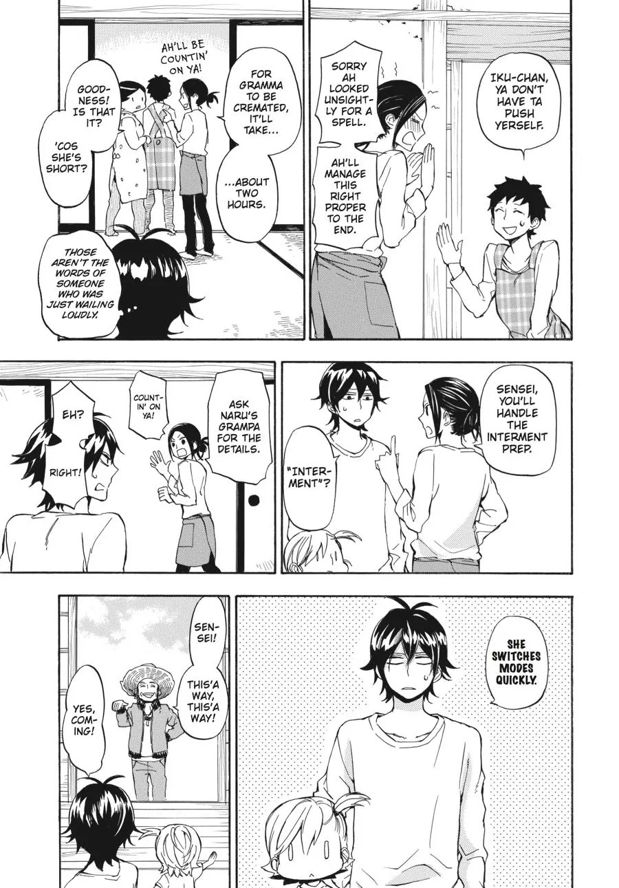 Barakamon Chapter 68 page 23 - Chapter 68: Ookin Jatta Ne/Thanks for Everything