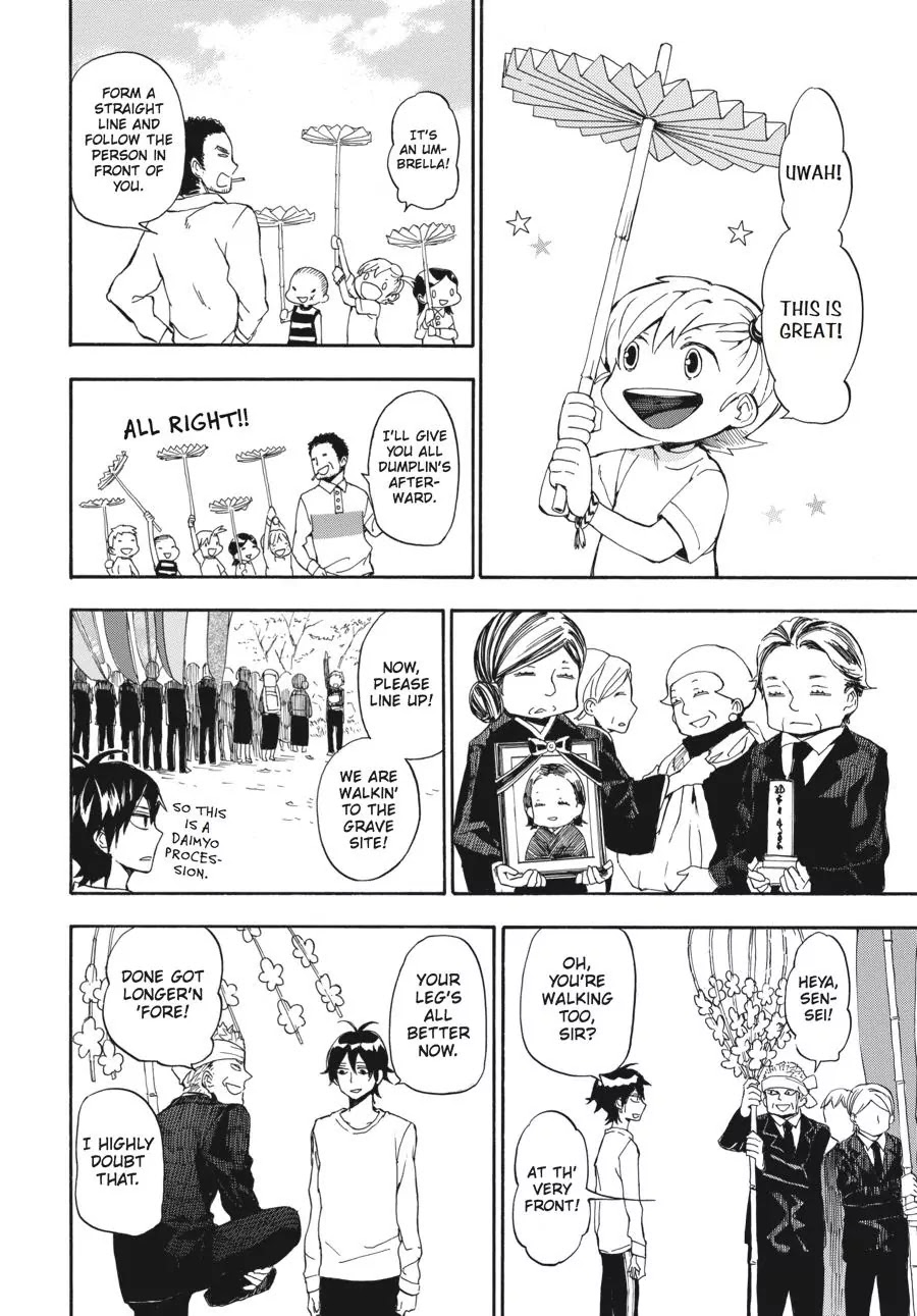Barakamon Chapter 68 page 30 - Chapter 68: Ookin Jatta Ne/Thanks for Everything