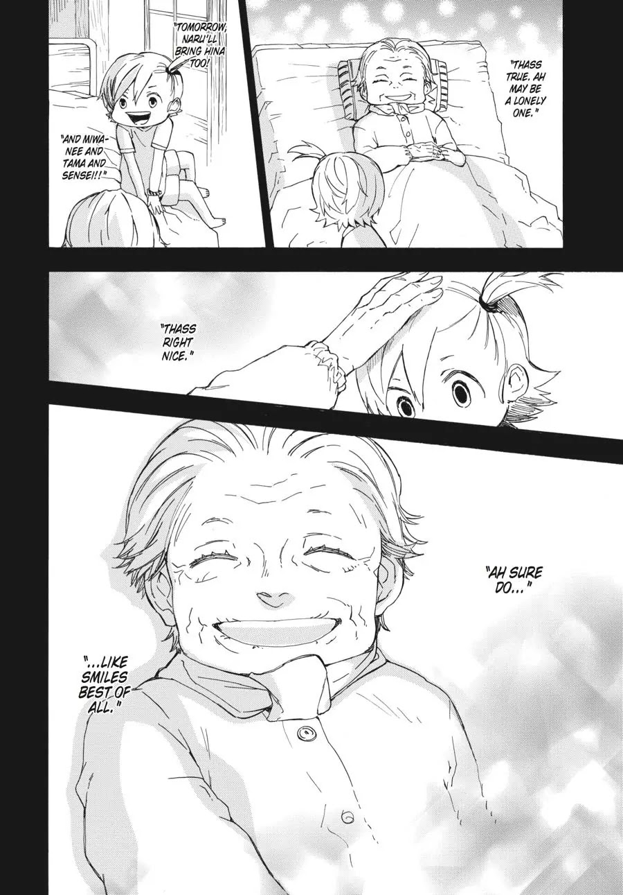 Barakamon Chapter 68 page 44 - Chapter 68: Ookin Jatta Ne/Thanks for Everything