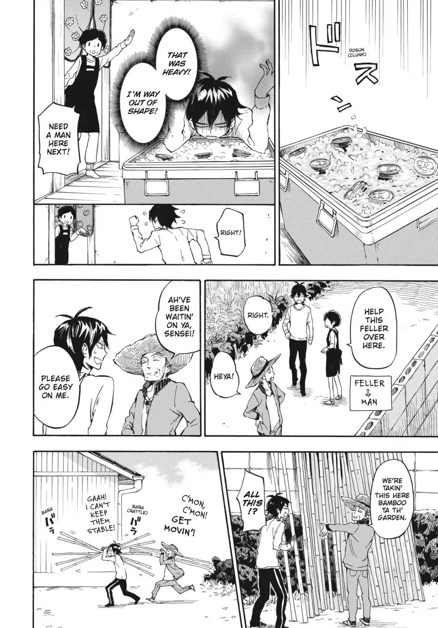 Barakamon Chapter 68 page 6 - Chapter 68: Ookin Jatta Ne/Thanks for Everything