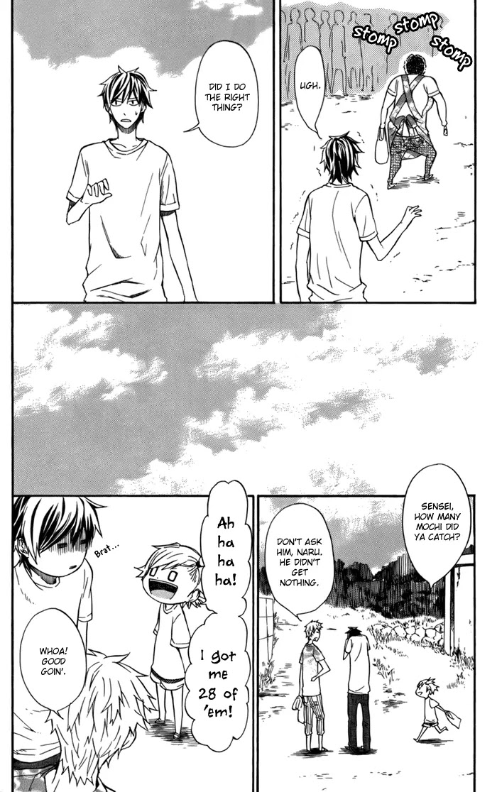Barakamon Chapter 7 page 33 - Chapter 7: Hiton Mochi/Mocha Thrown in Celebration