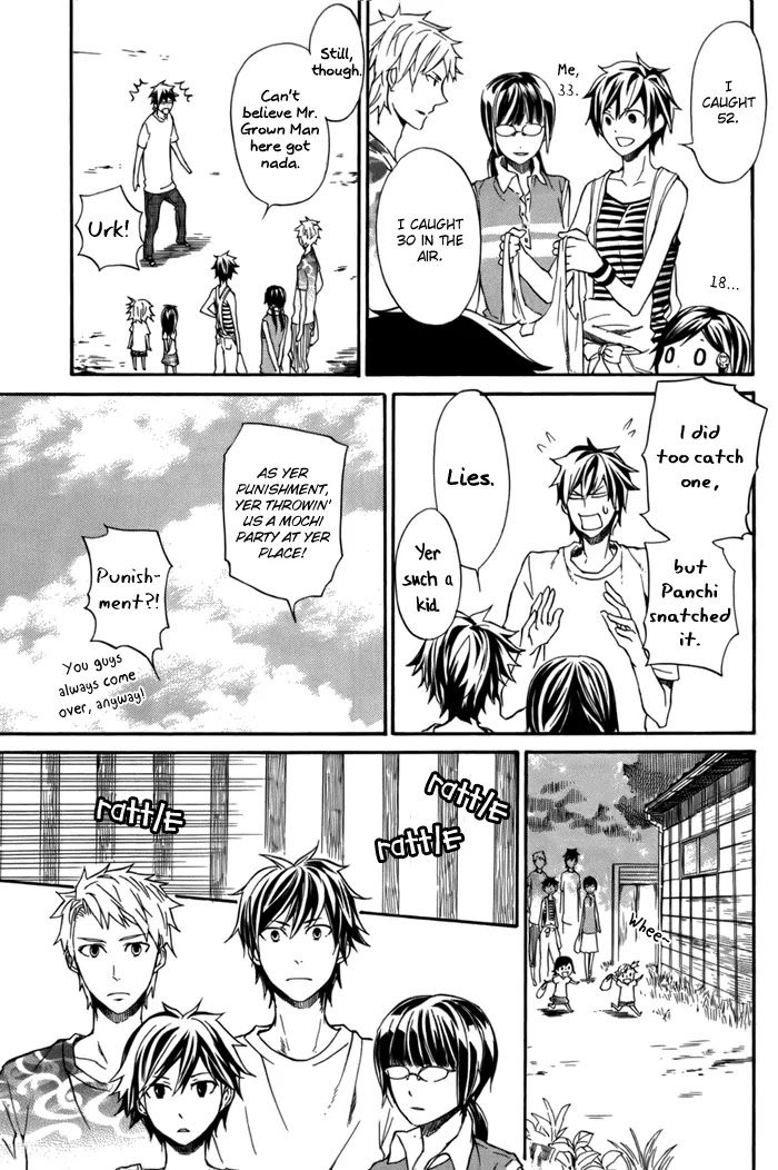 Barakamon Chapter 7 page 34 - Chapter 7: Hiton Mochi/Mocha Thrown in Celebration