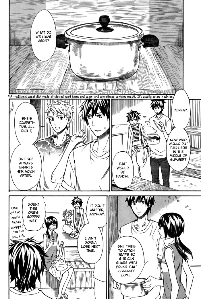 Barakamon Chapter 7 page 35 - Chapter 7: Hiton Mochi/Mocha Thrown in Celebration