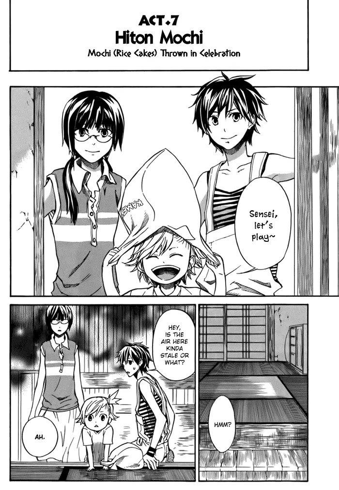 Barakamon Chapter 7 page 4 - Chapter 7: Hiton Mochi/Mocha Thrown in Celebration