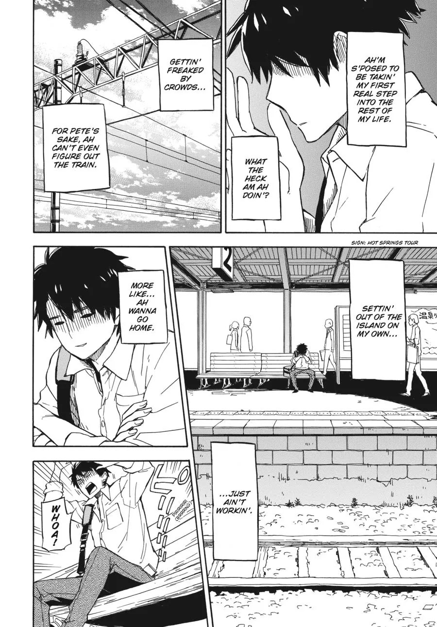 Barakamon Chapter 70 page 14 - Chapter 70: Gibare, Hiroshi/Do Your Best, Hiroshi