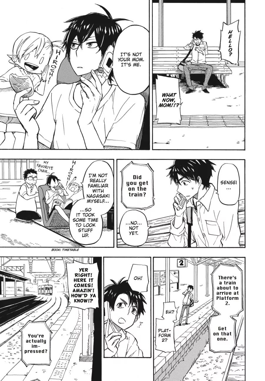 Barakamon Chapter 70 page 15 - Chapter 70: Gibare, Hiroshi/Do Your Best, Hiroshi