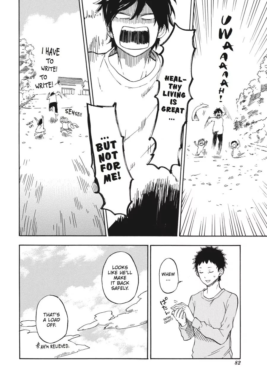 Barakamon Chapter 71 page 28 - Chapter 71: Modoro Ka/Go Back Home?