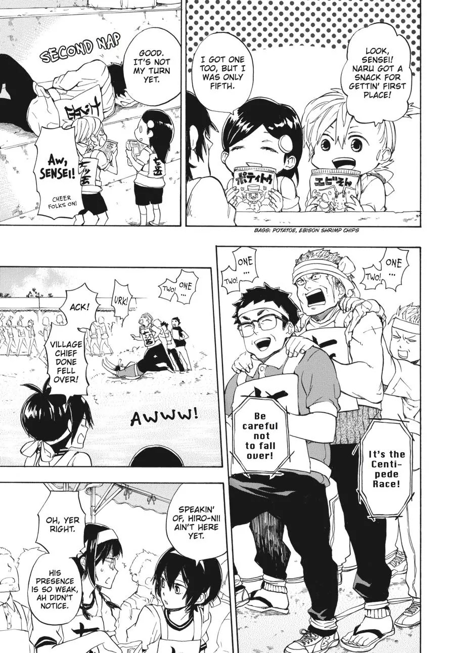 Barakamon Chapter 74 page 11 - Chapter 74: Kakekuro/Race