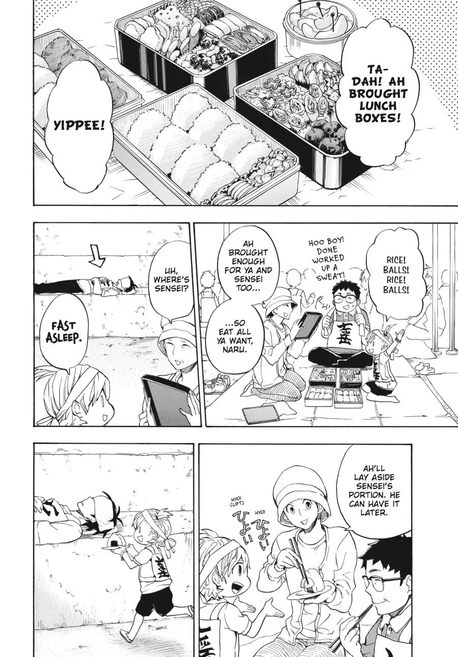 Barakamon Chapter 74 page 14 - Chapter 74: Kakekuro/Race