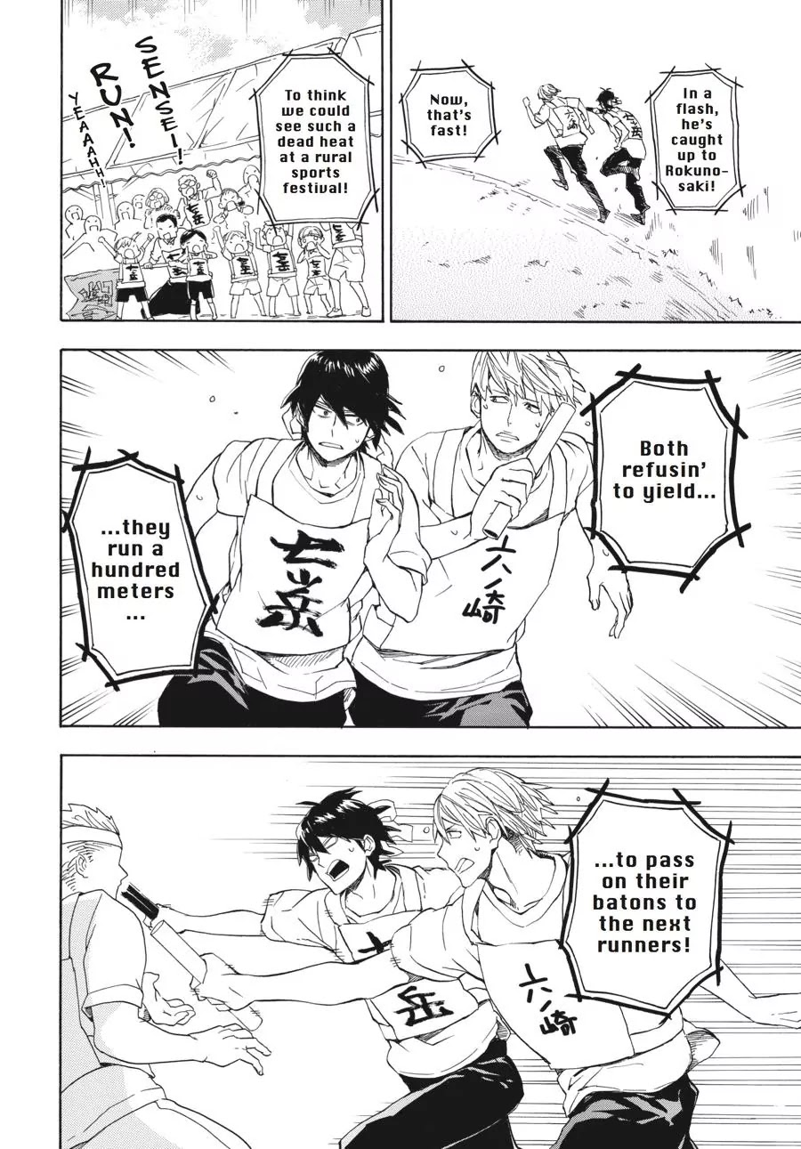 Barakamon Chapter 74 page 36 - Chapter 74: Kakekuro/Race
