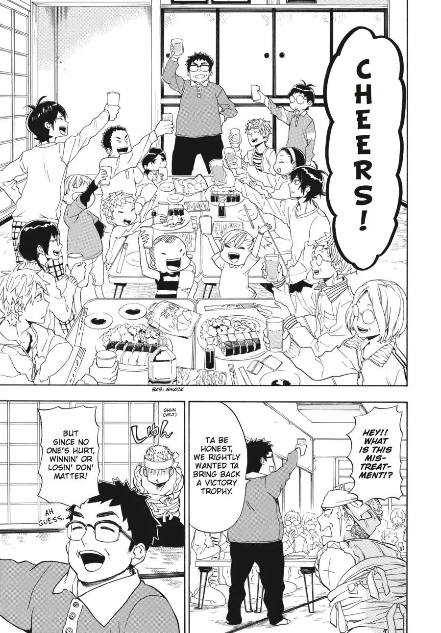Barakamon Chapter 74 page 45 - Chapter 74: Kakekuro/Race