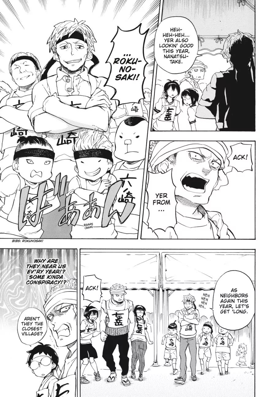 Barakamon Chapter 74 page 7 - Chapter 74: Kakekuro/Race