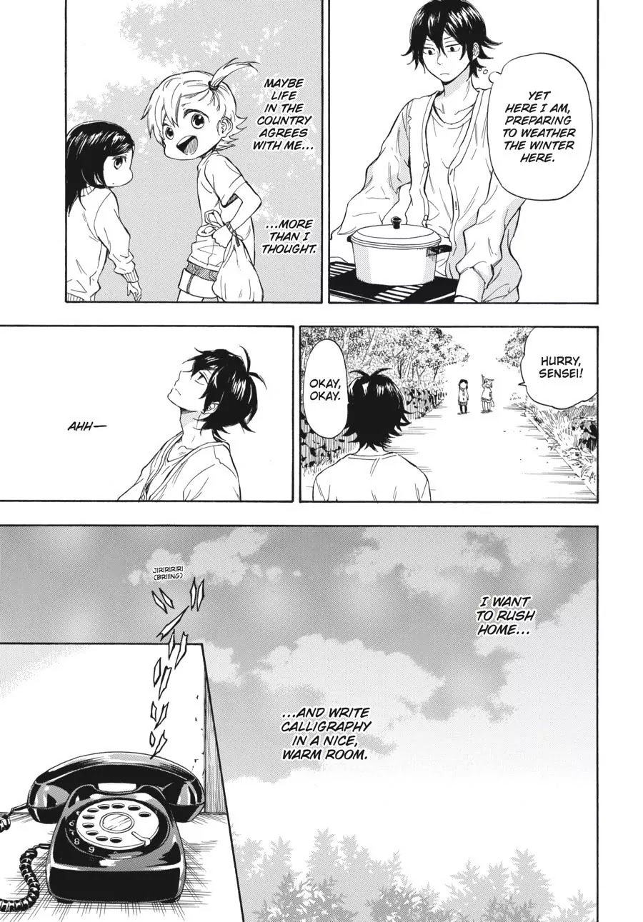 Barakamon Chapter 75 page 28 - Chapter 75: Sabunatta/It's Gotten Cold