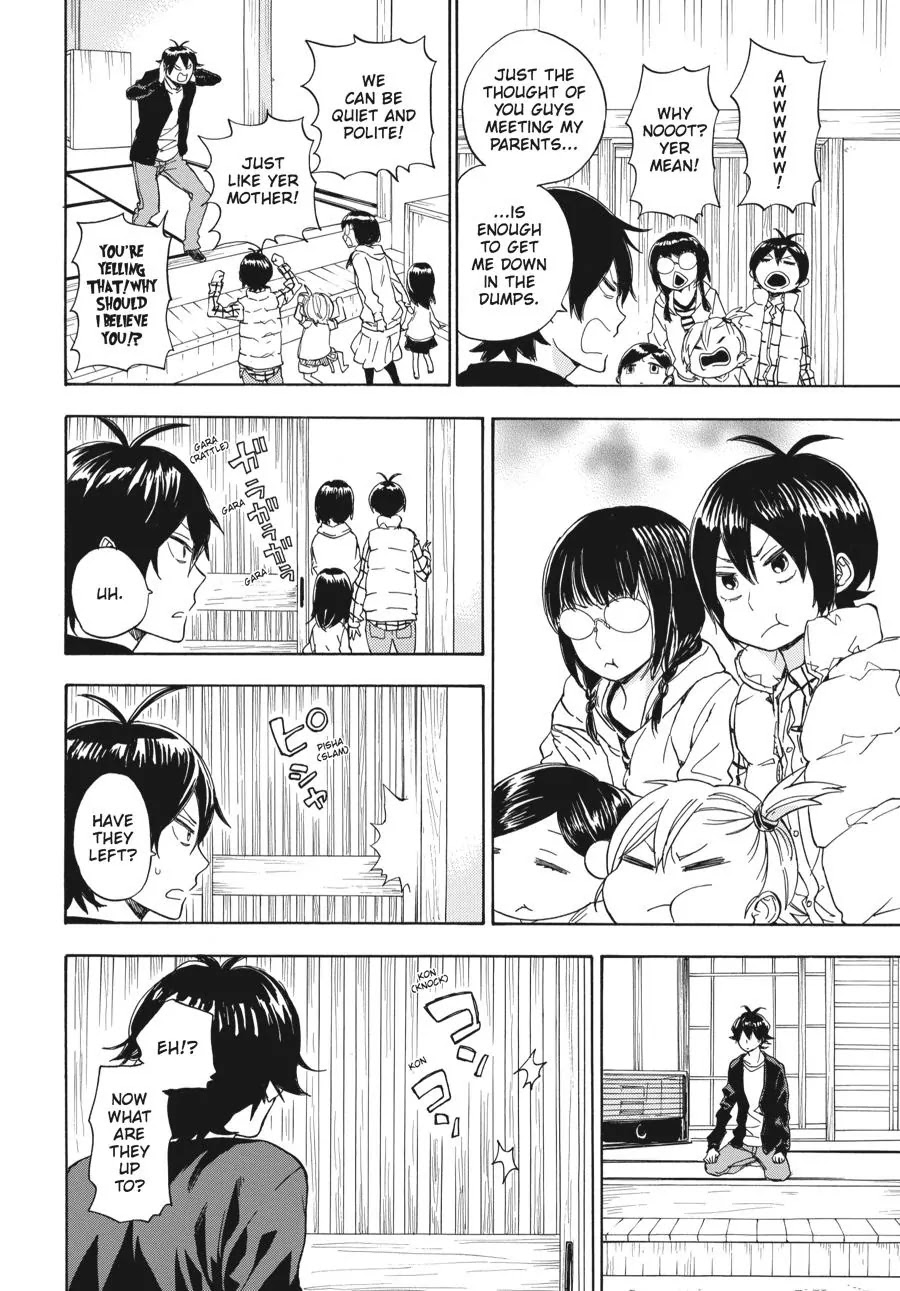 Barakamon Chapter 76 page 14 - Chapter 76: Oyado Ga!?/My Parents Are!?