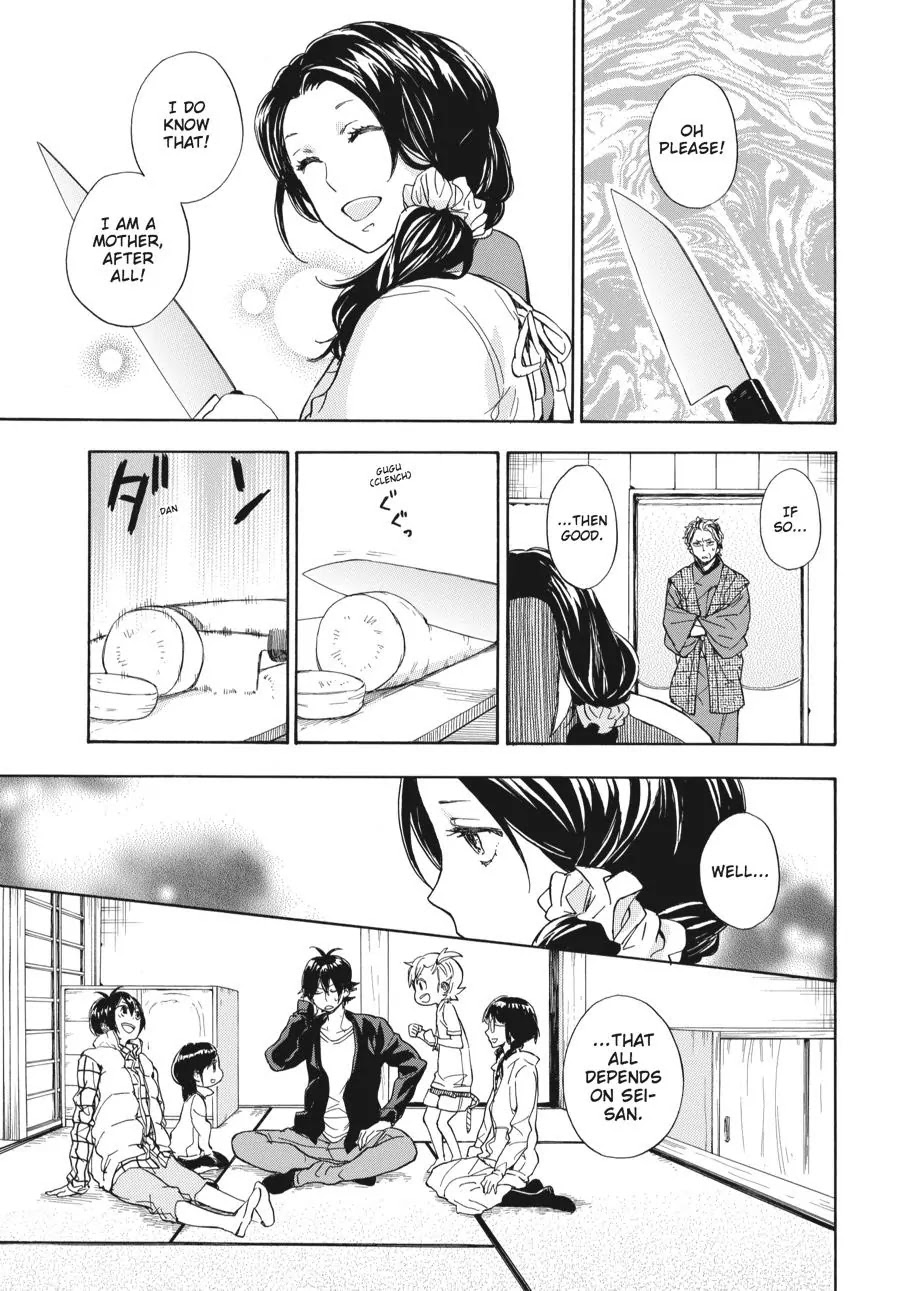 Barakamon Chapter 76 page 19 - Chapter 76: Oyado Ga!?/My Parents Are!?