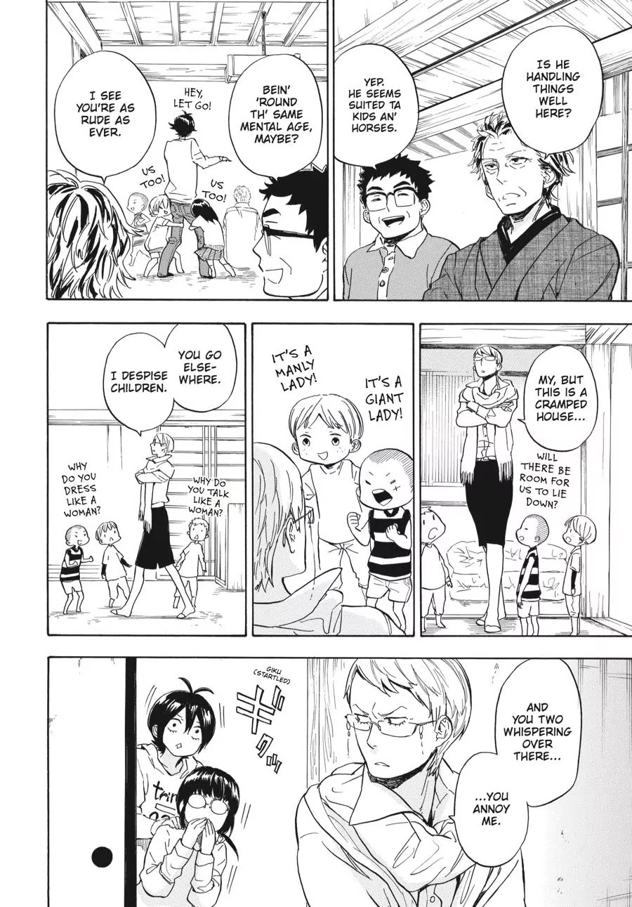 Barakamon Chapter 78 page 18 - Chapter 78: Kita Chi Ka Na/Have They Come?