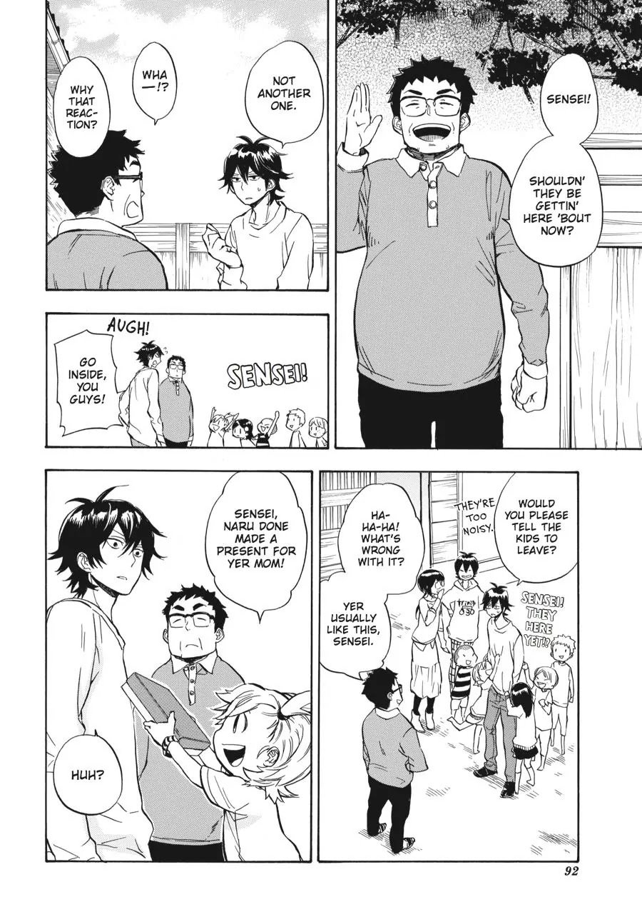 Barakamon Chapter 78 page 4 - Chapter 78: Kita Chi Ka Na/Have They Come?