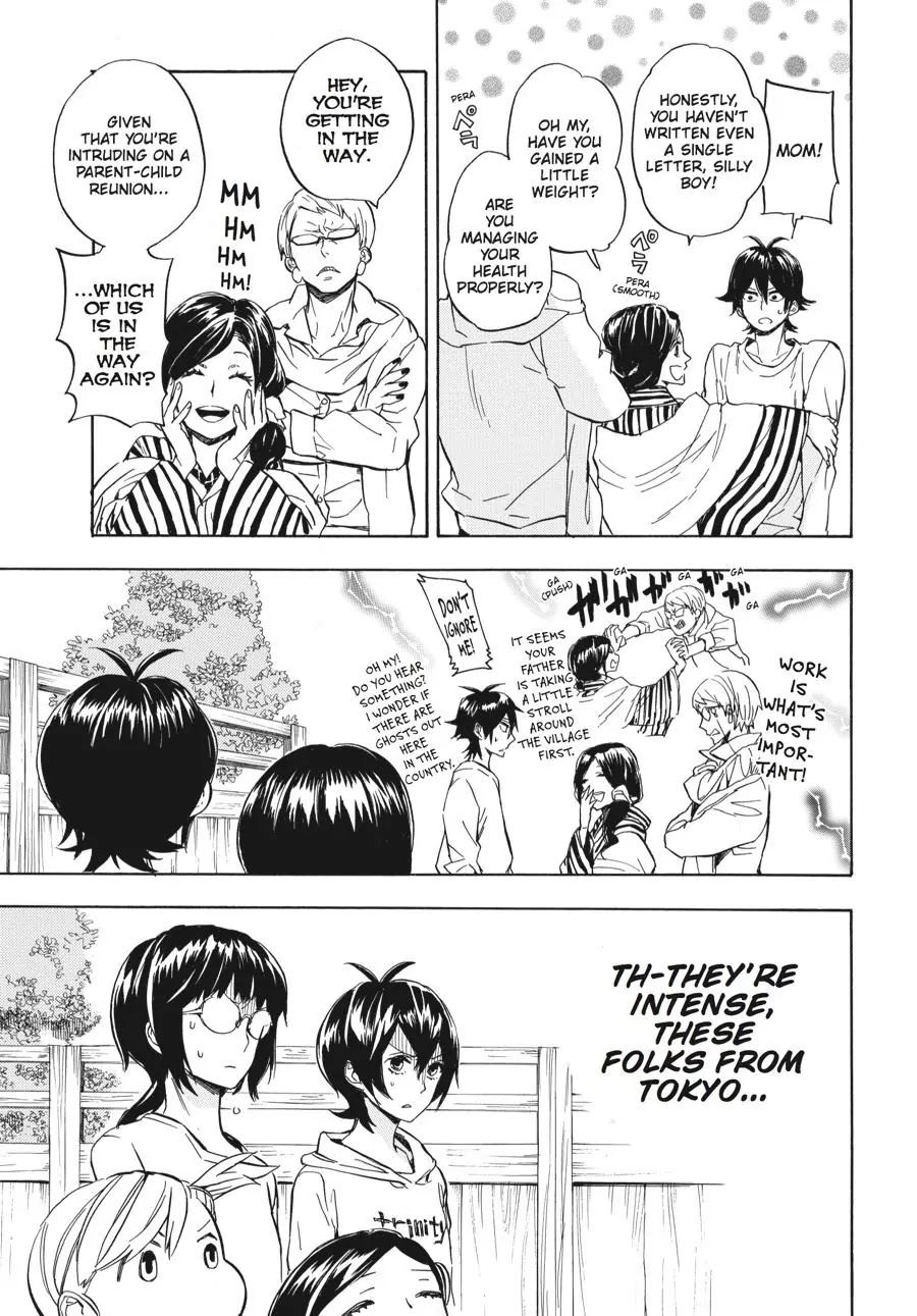 Barakamon Chapter 78 page 9 - Chapter 78: Kita Chi Ka Na/Have They Come?