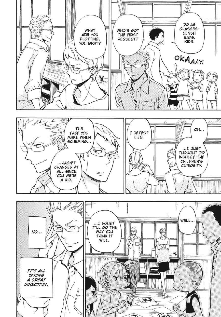 Barakamon Chapter 80 page 18 - Chapter 80: Toto To/With My Father