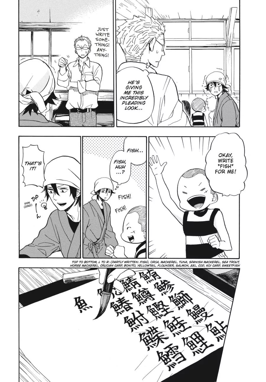 Barakamon Chapter 80 page 24 - Chapter 80: Toto To/With My Father