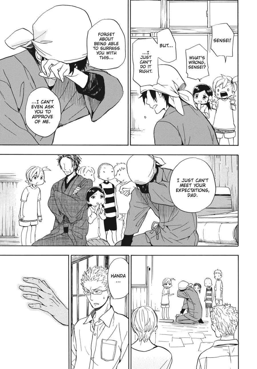 Barakamon Chapter 80 page 33 - Chapter 80: Toto To/With My Father