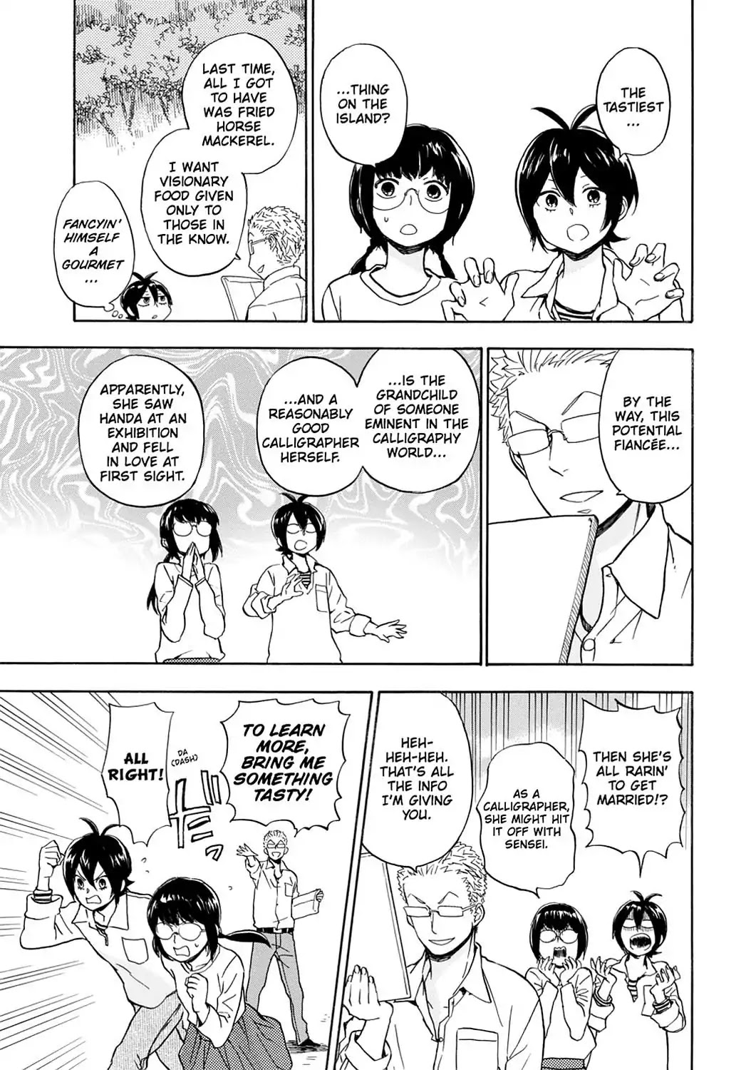 Barakamon Chapter 81 page 10 - Chapter 81: Miai/Arranged Date