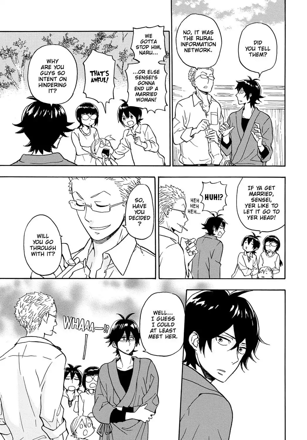 Barakamon Chapter 81 page 20 - Chapter 81: Miai/Arranged Date