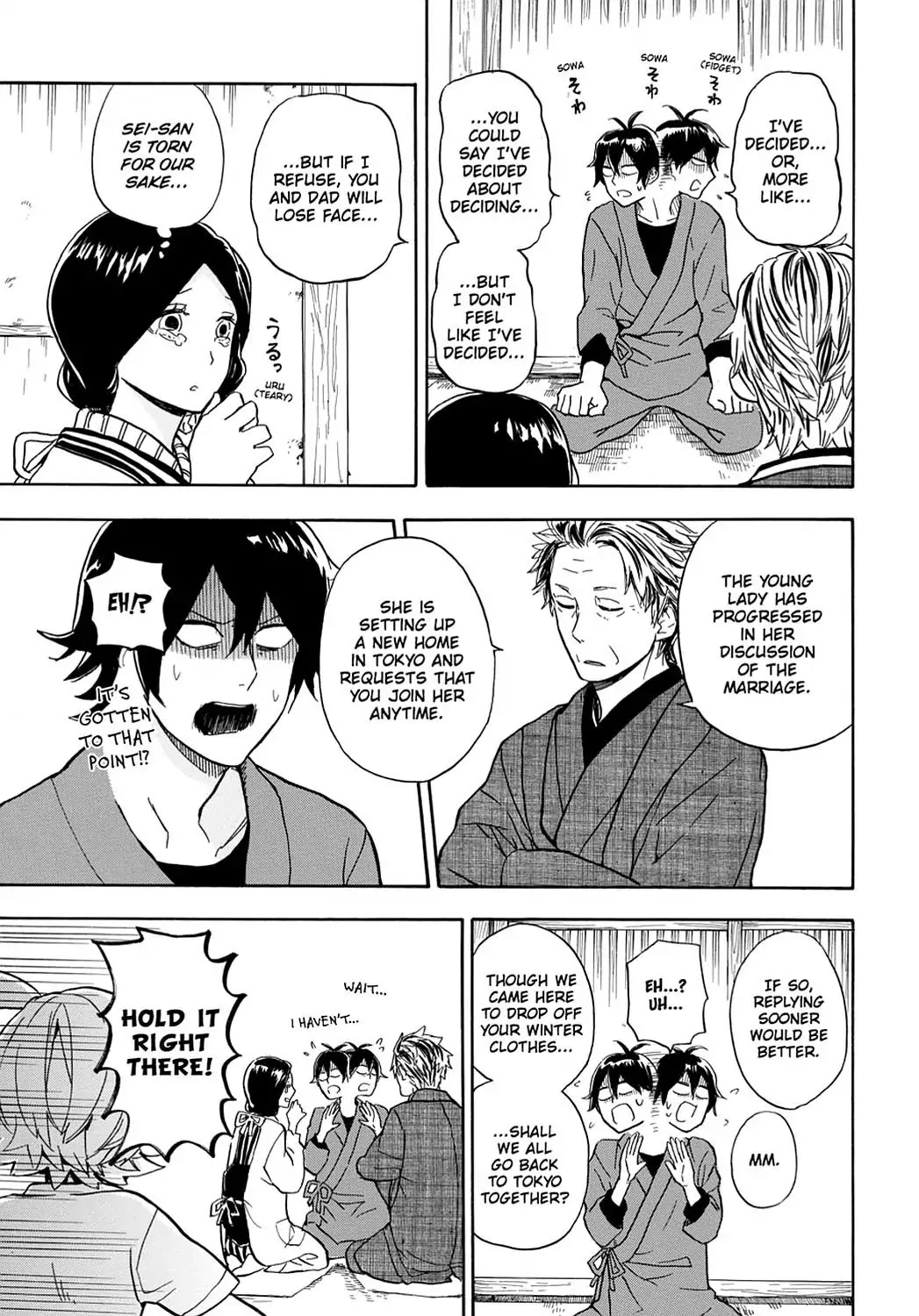 Barakamon Chapter 81 page 28 - Chapter 81: Miai/Arranged Date