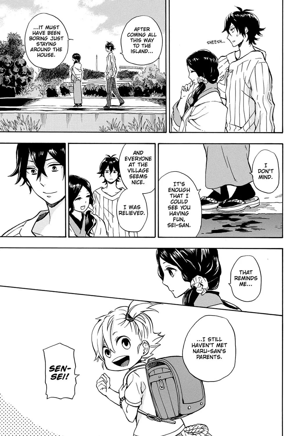 Barakamon Chapter 82 page 3 - Chapter 82: Nukka/Warm
