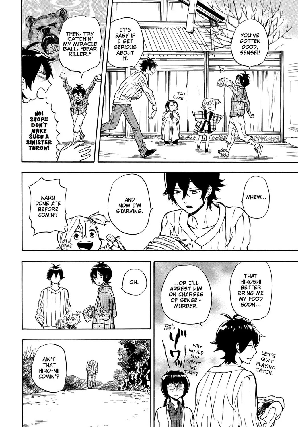 Barakamon Chapter 83 page 10 - Chapter 83: Aburu/Running Amok