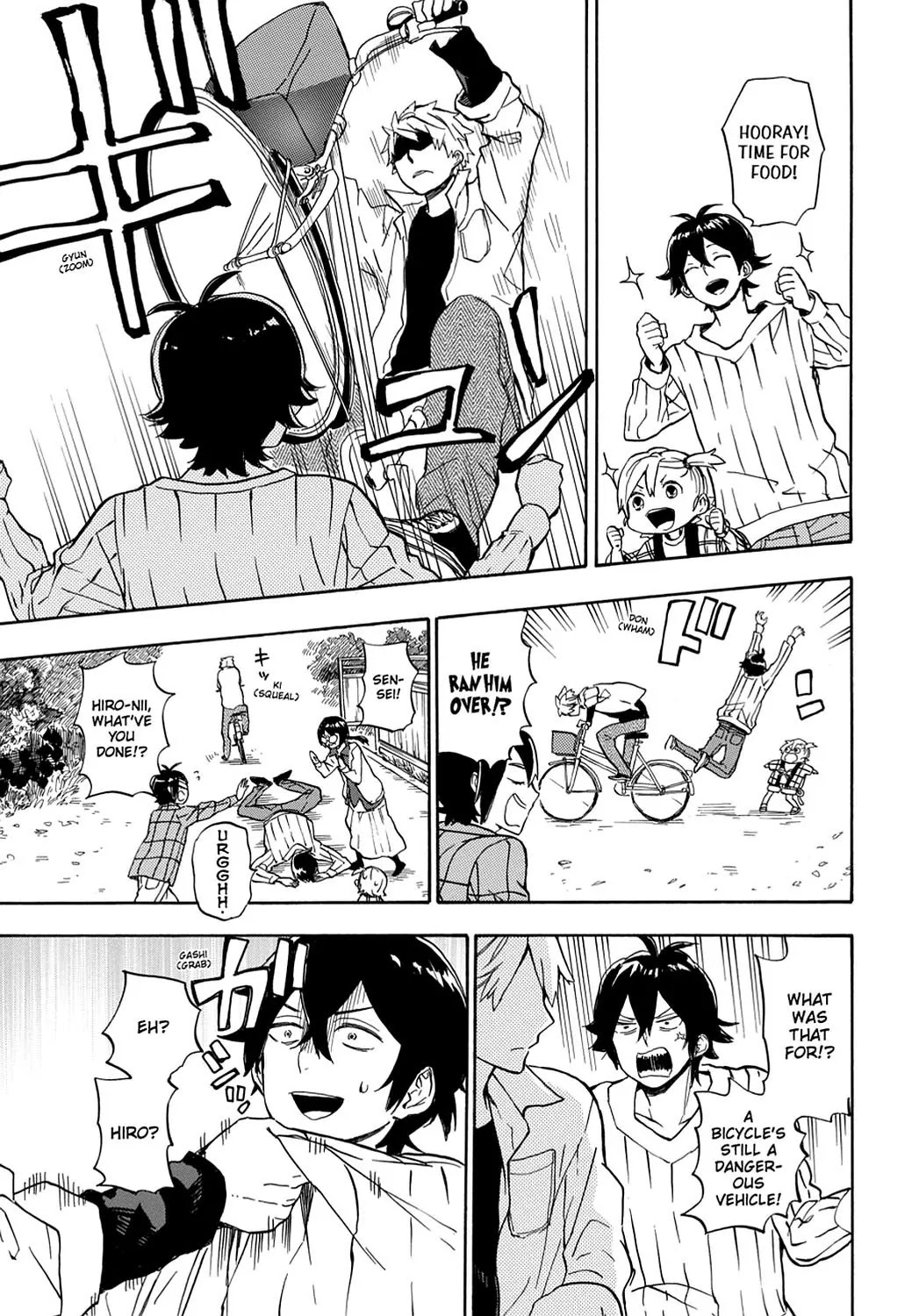 Barakamon Chapter 83 page 11 - Chapter 83: Aburu/Running Amok