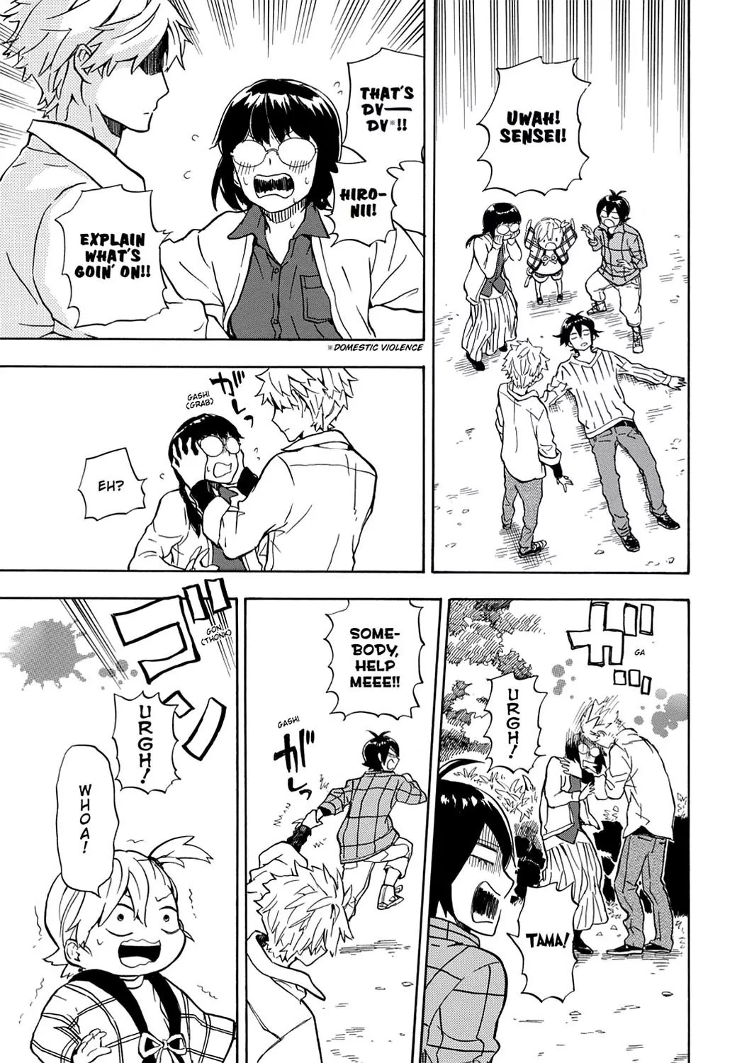Barakamon Chapter 83 page 13 - Chapter 83: Aburu/Running Amok