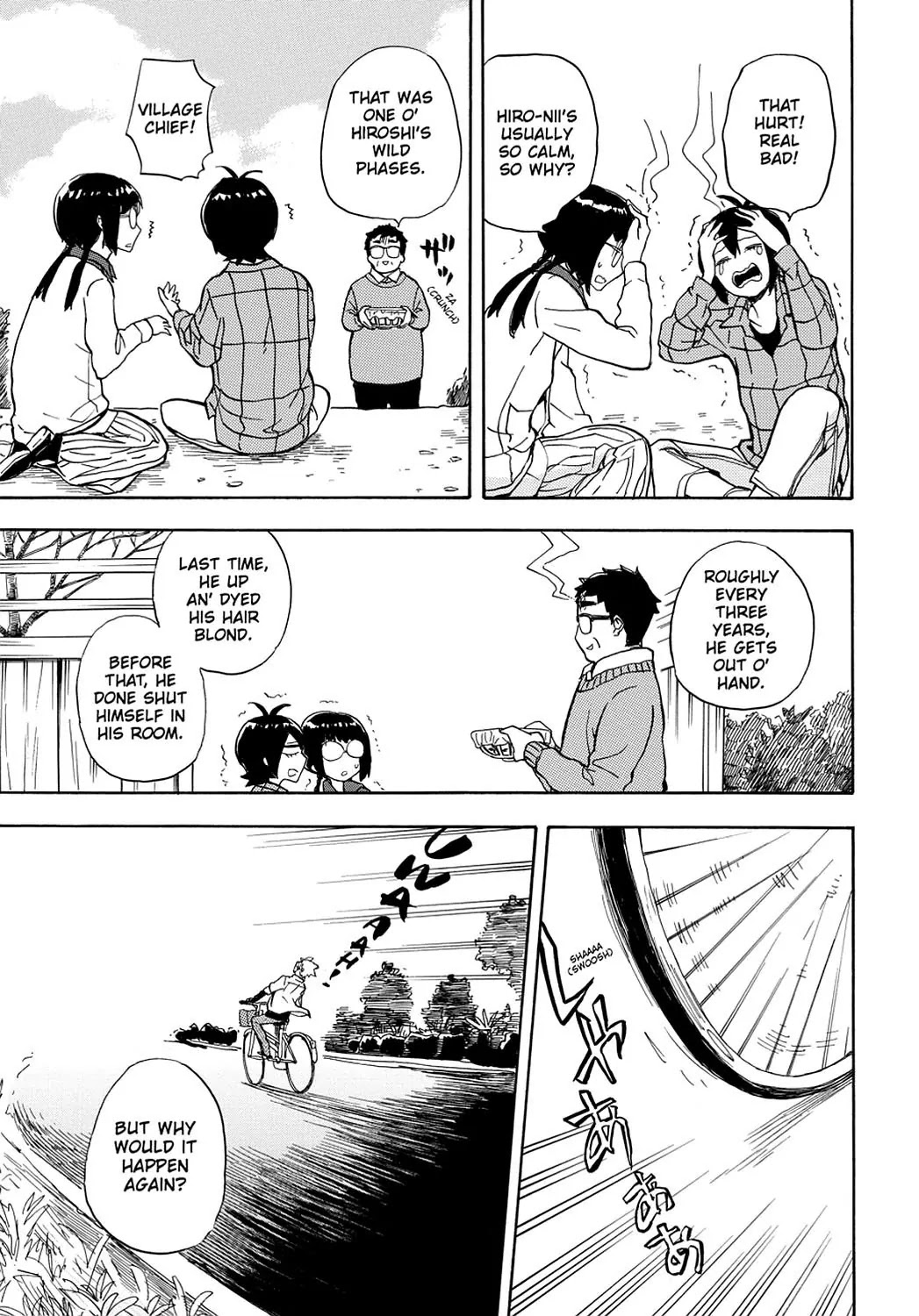 Barakamon Chapter 83 page 15 - Chapter 83: Aburu/Running Amok