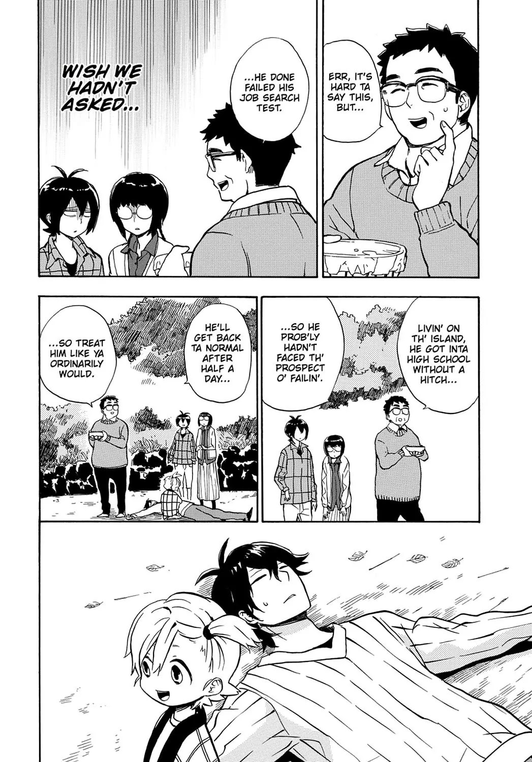 Barakamon Chapter 83 page 16 - Chapter 83: Aburu/Running Amok