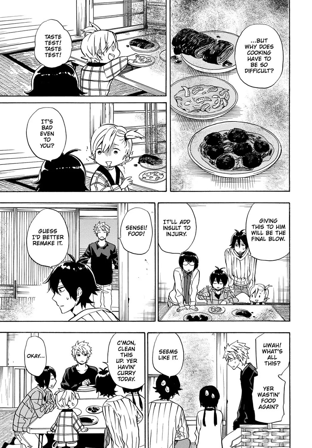 Barakamon Chapter 83 page 21 - Chapter 83: Aburu/Running Amok