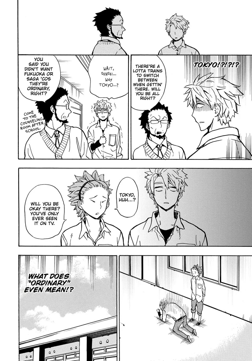 Barakamon Chapter 83 page 28 - Chapter 83: Aburu/Running Amok