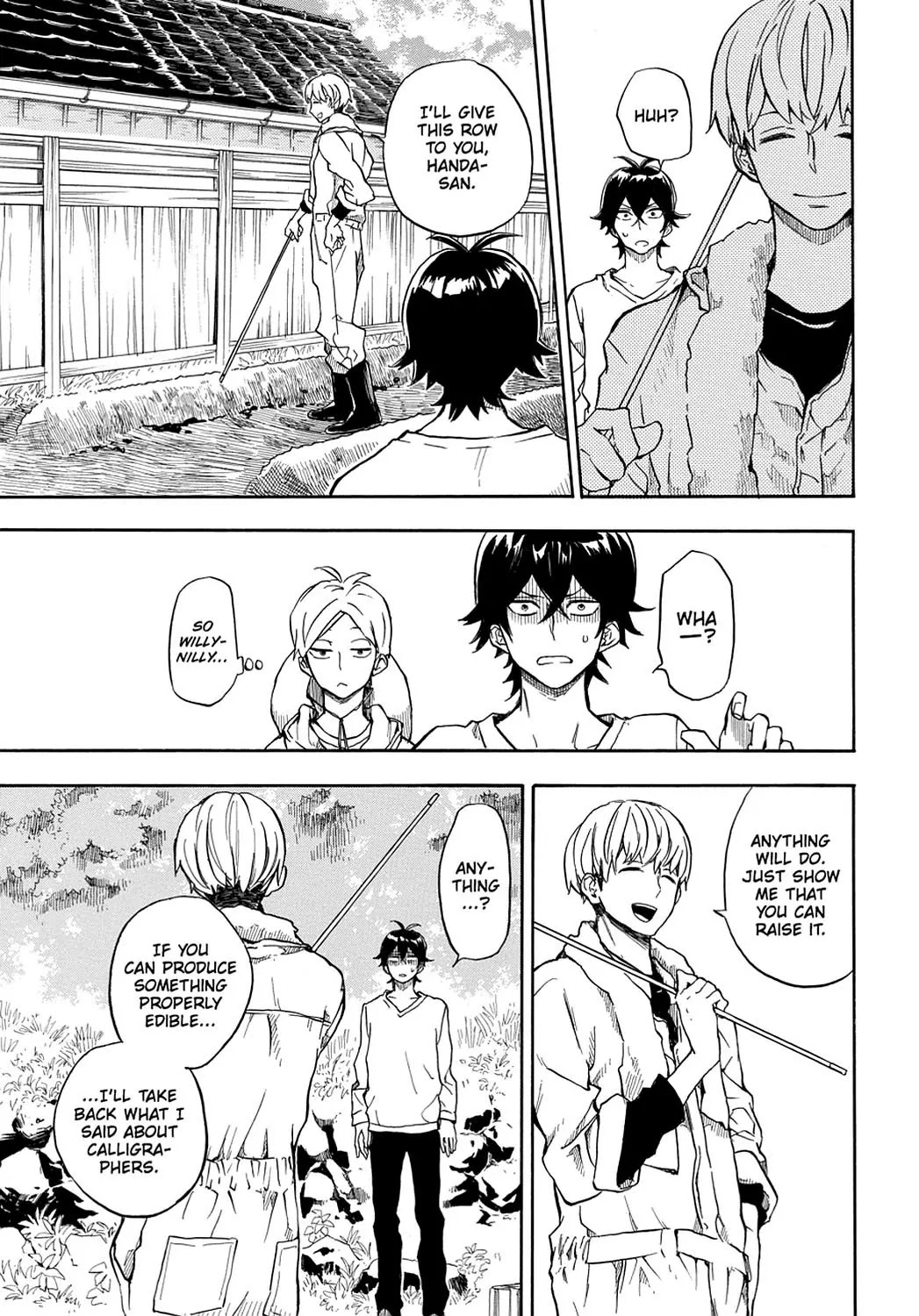 Barakamon Chapter 84 page 15 - Chapter 84: Yasha Tsukuru/Growing Vegetables