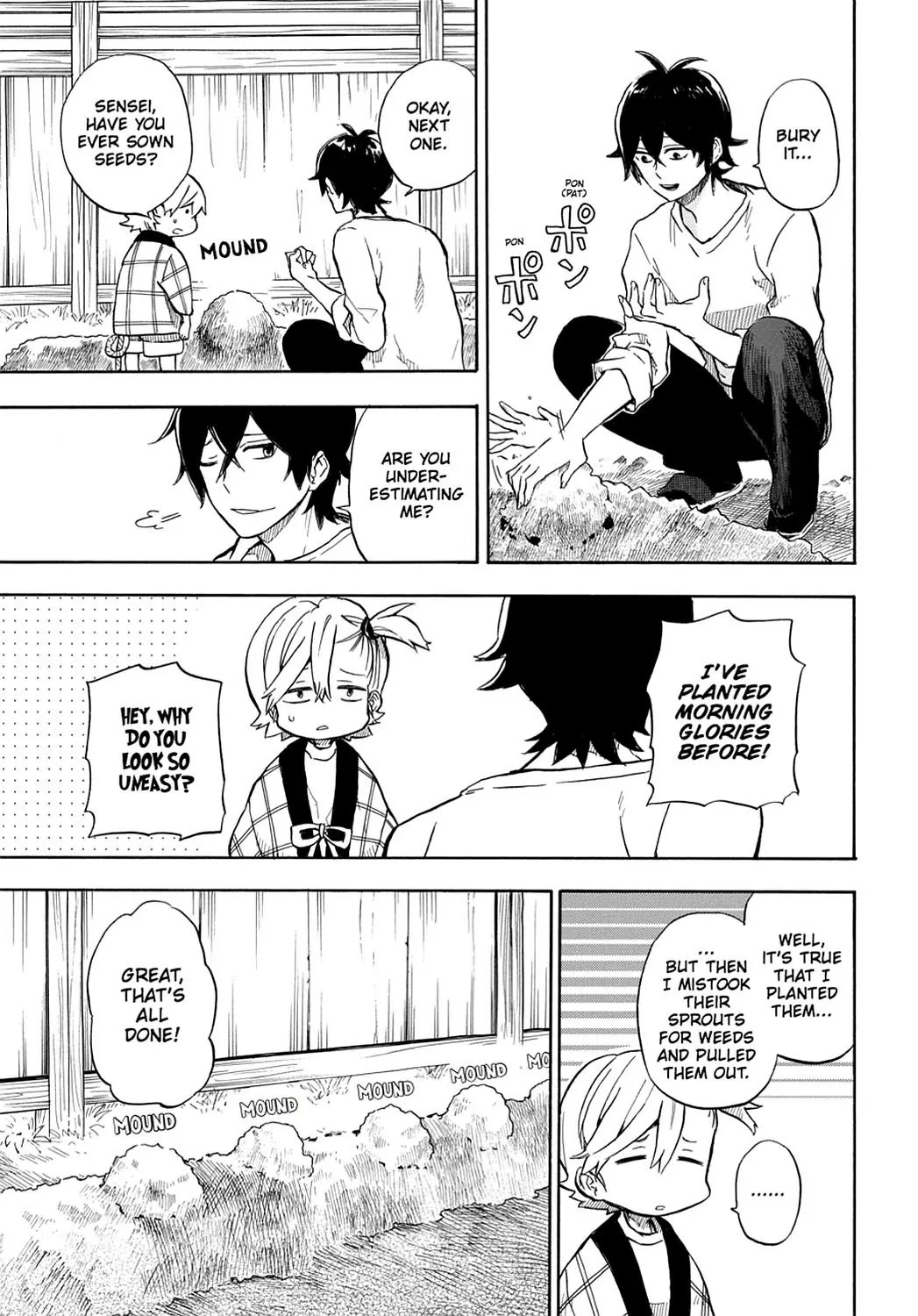 Barakamon Chapter 84 page 21 - Chapter 84: Yasha Tsukuru/Growing Vegetables