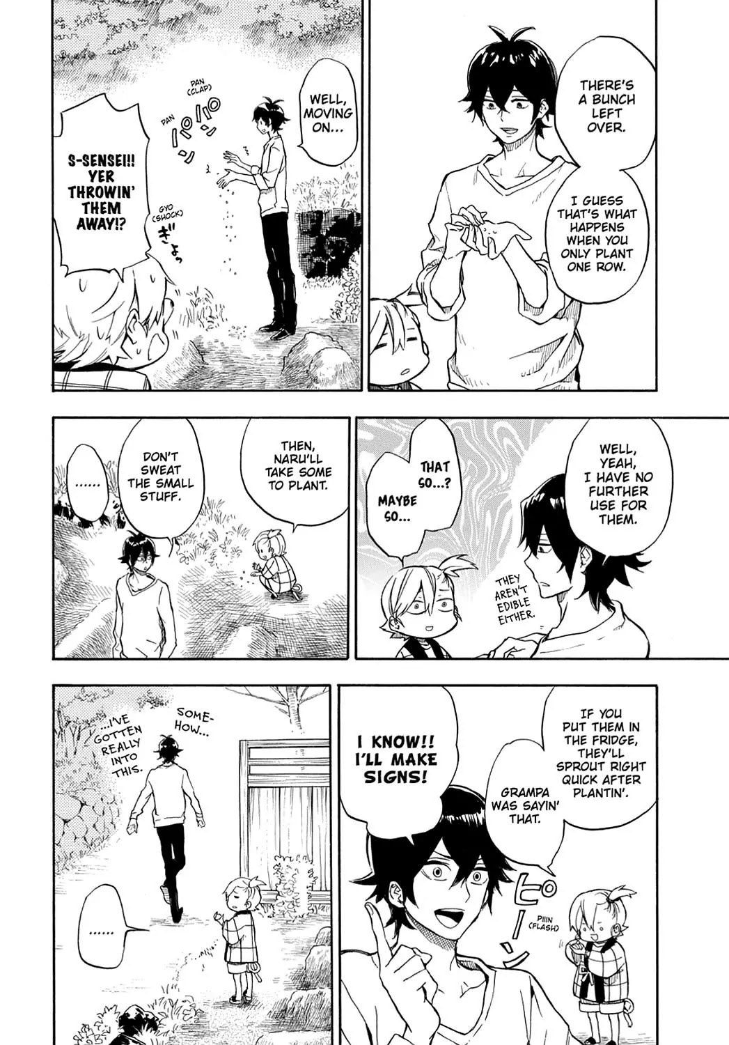 Barakamon Chapter 84 page 22 - Chapter 84: Yasha Tsukuru/Growing Vegetables