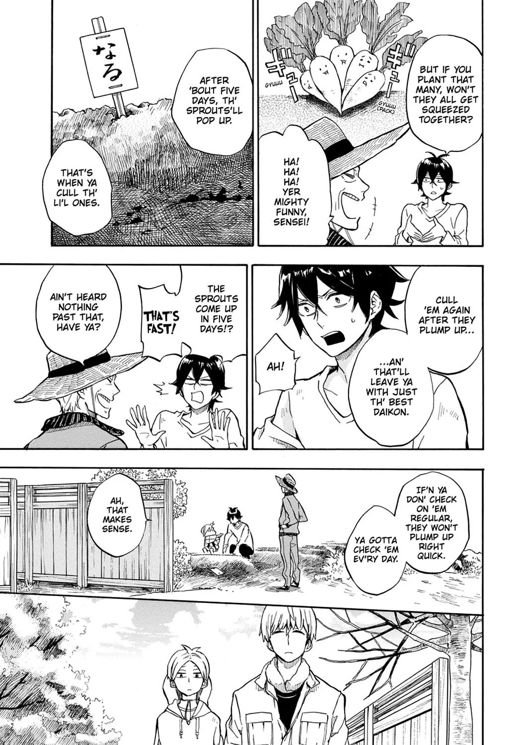 Barakamon Chapter 84 page 25 - Chapter 84: Yasha Tsukuru/Growing Vegetables