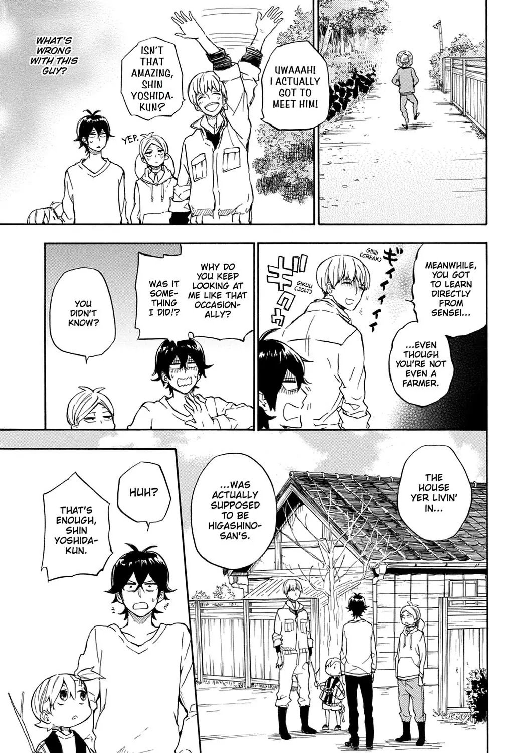 Barakamon Chapter 84 page 27 - Chapter 84: Yasha Tsukuru/Growing Vegetables