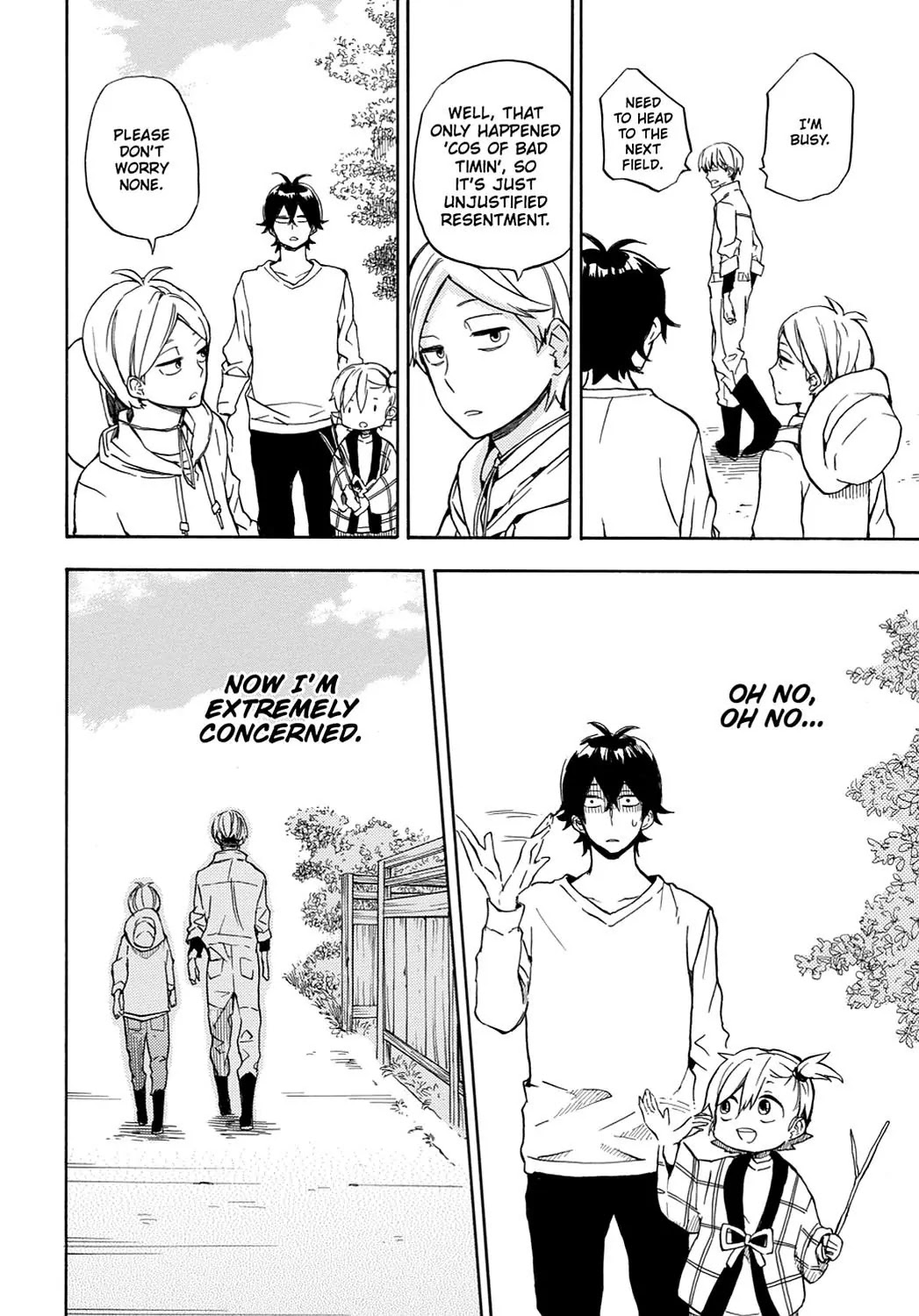 Barakamon Chapter 84 page 28 - Chapter 84: Yasha Tsukuru/Growing Vegetables
