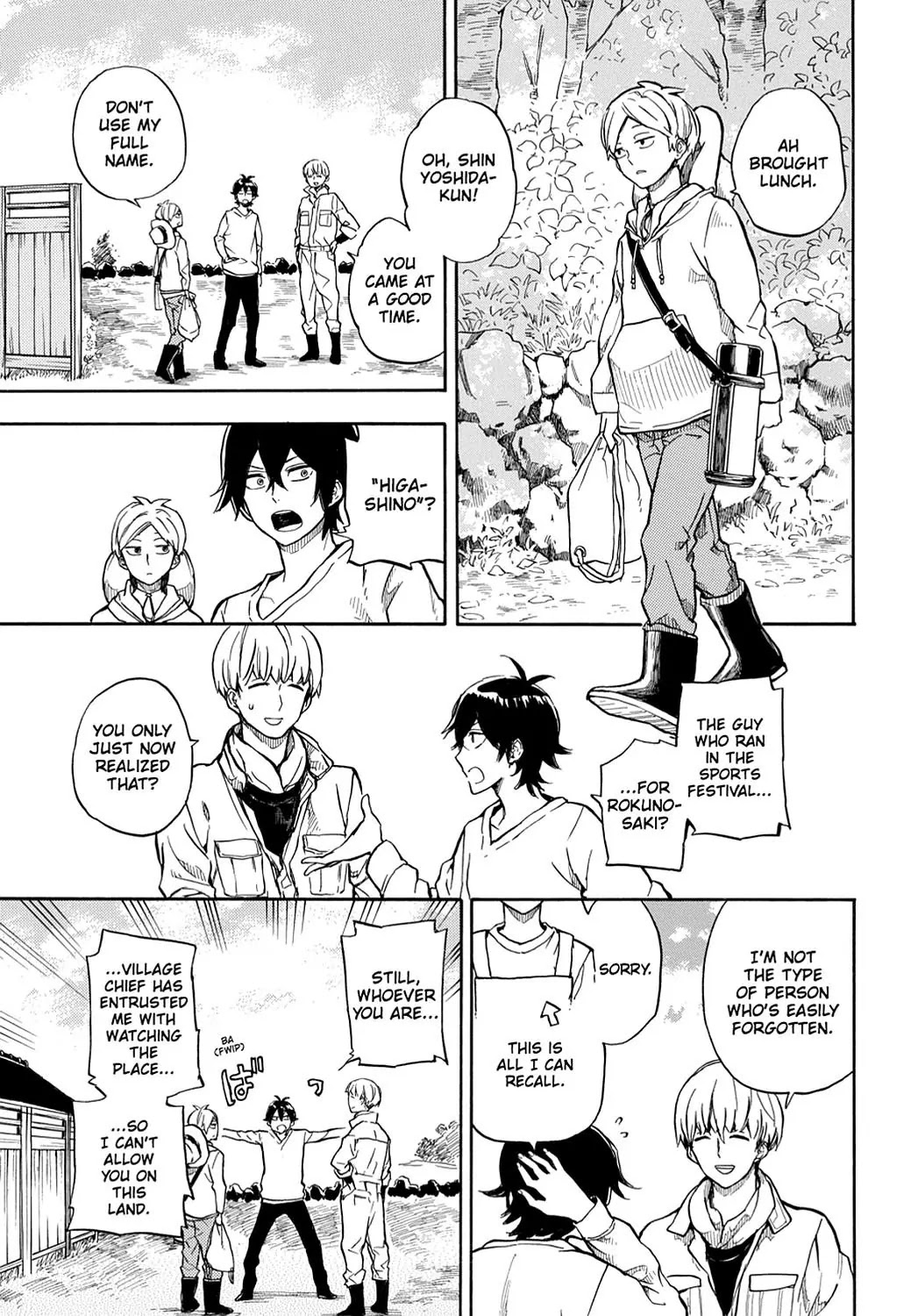 Barakamon Chapter 84 page 7 - Chapter 84: Yasha Tsukuru/Growing Vegetables