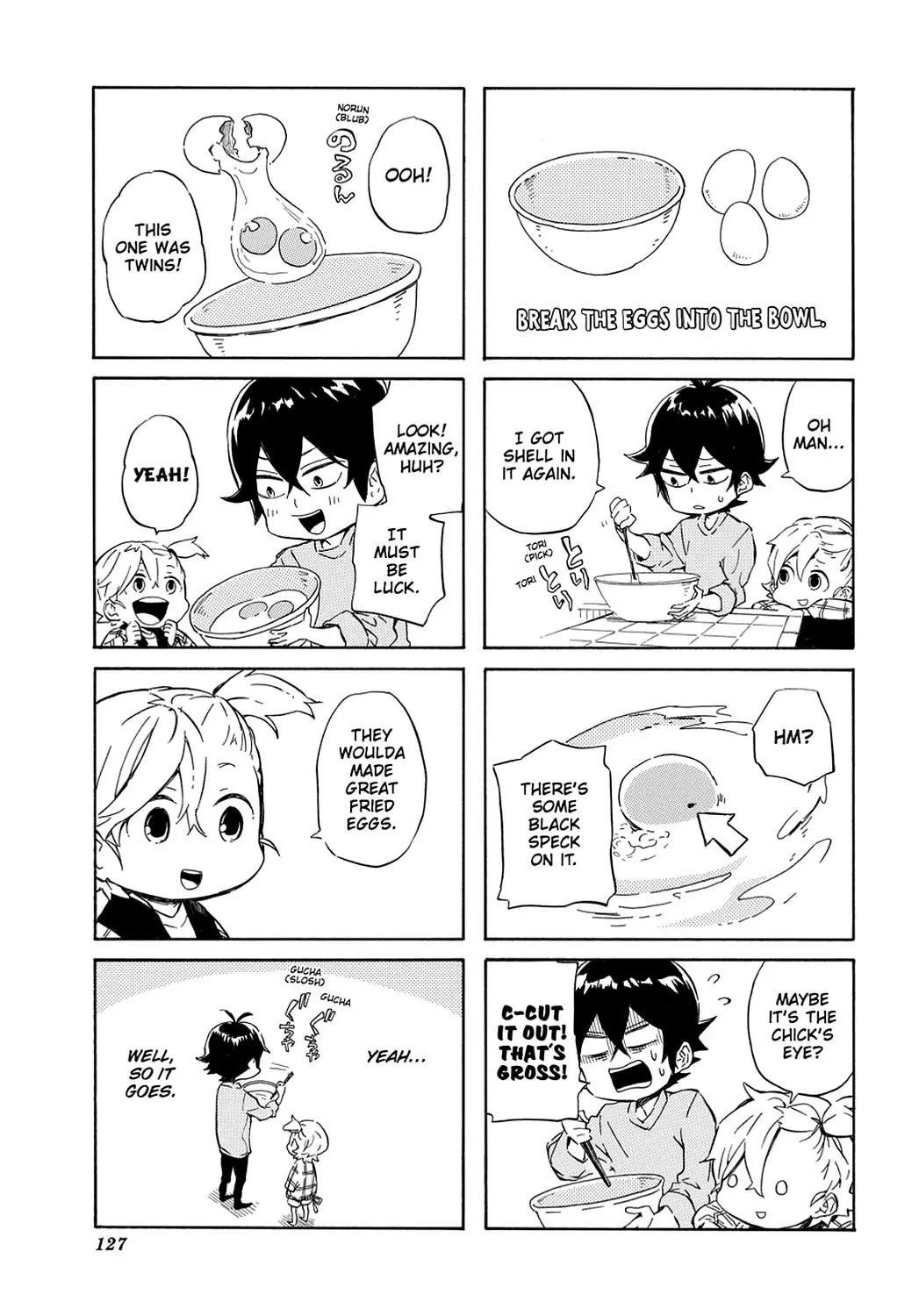 Barakamon Chapter 85 page 2 - Chapter 85: Tamago Ba Wattarya/If You Break an Egg...