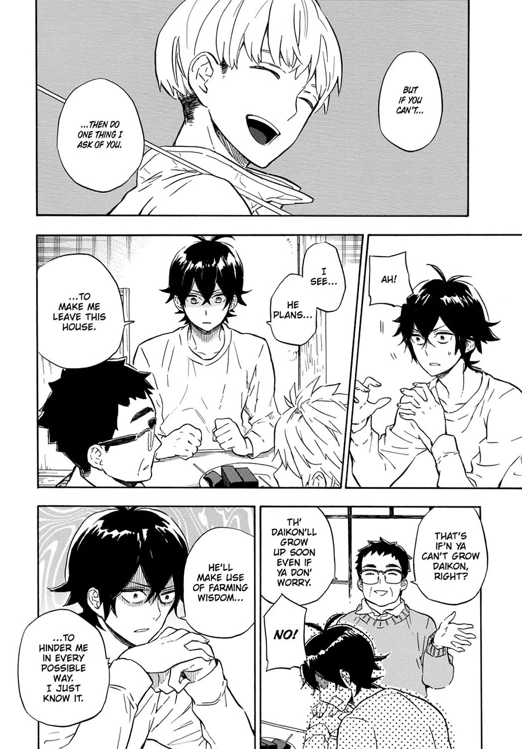 Barakamon Chapter 86 page 10 - Chapter 86: Deko/Daikon Radish