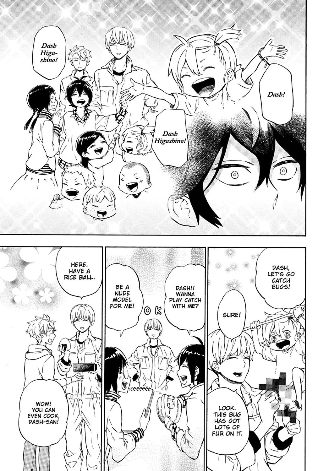 Barakamon Chapter 86 page 15 - Chapter 86: Deko/Daikon Radish