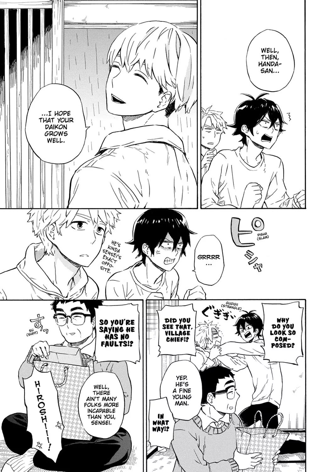 Barakamon Chapter 86 page 19 - Chapter 86: Deko/Daikon Radish
