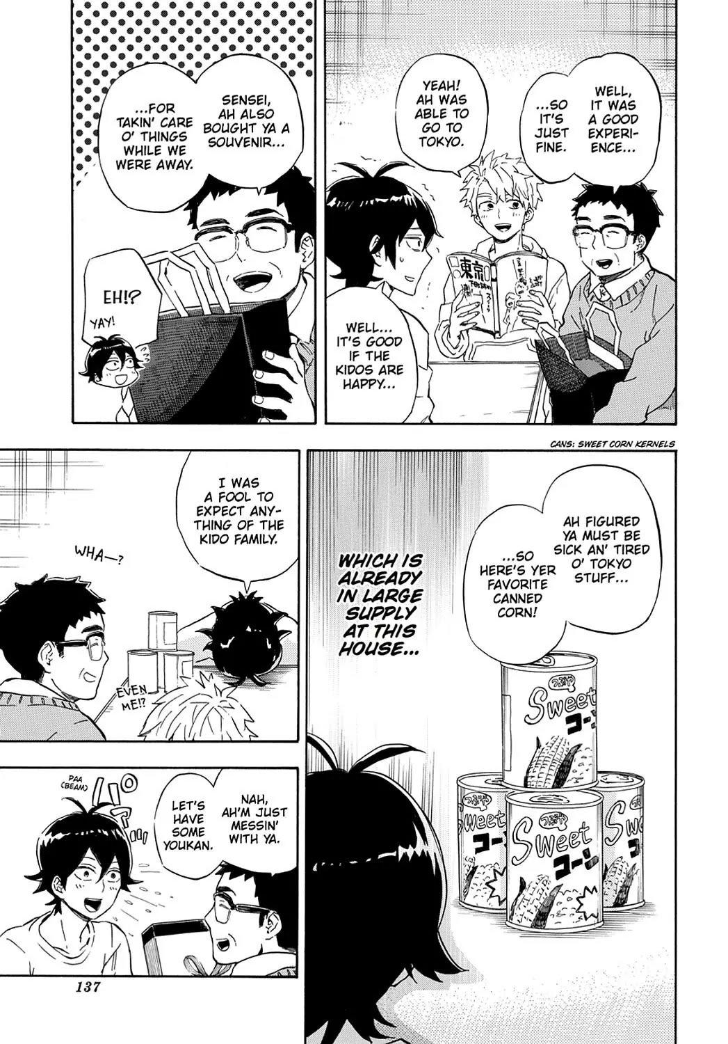 Barakamon Chapter 86 page 5 - Chapter 86: Deko/Daikon Radish